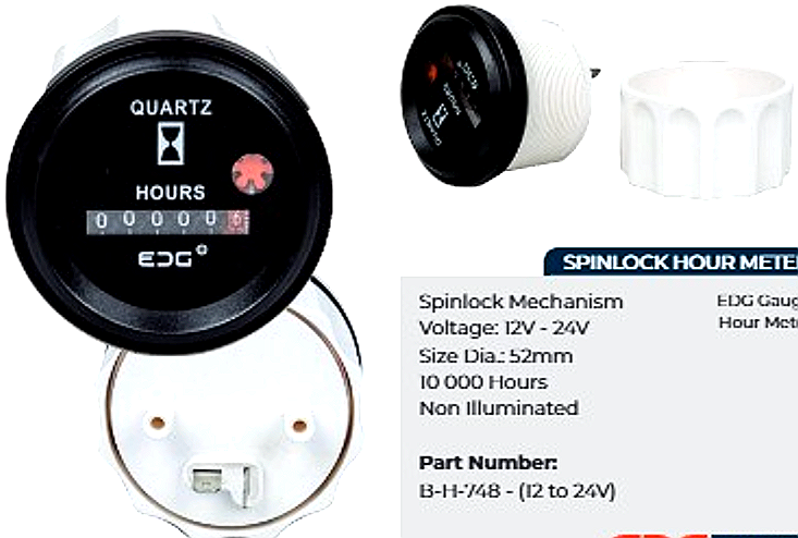 SPINLOCK HOUR METER
