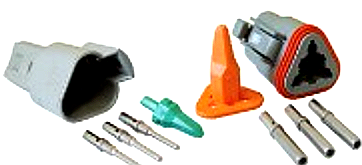 3 Way Deutsch Connectors