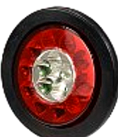 HY-088H-AR 12V/24V 3 in 1 Truck Light Park, Brake & Indicator LED Combination Light